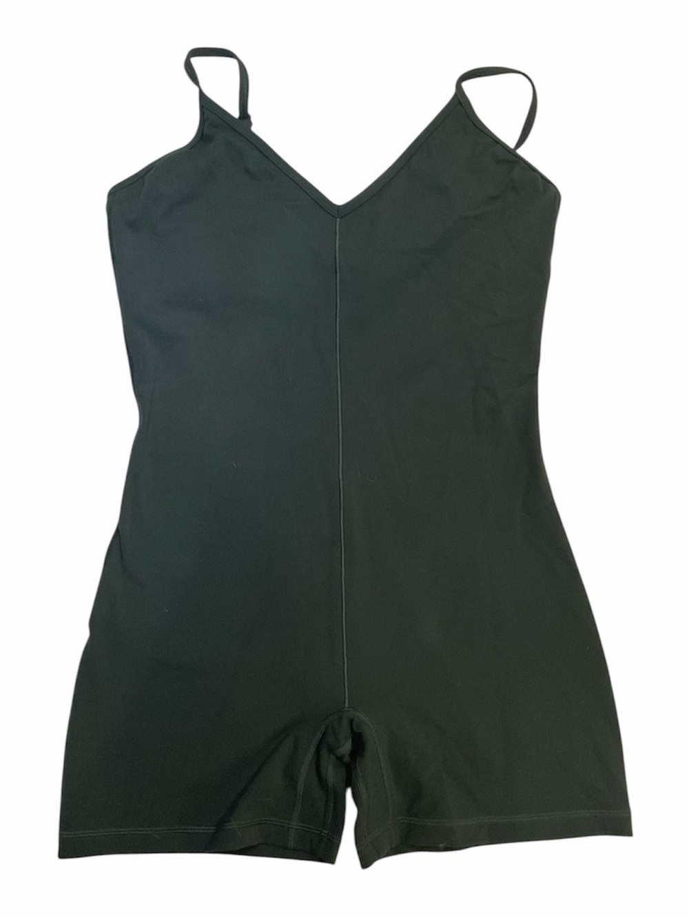 Aritzia Golden Hunter Green LIFE Starting Romper - size L - 5” inseam